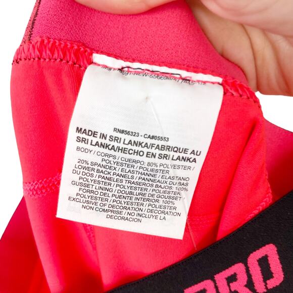 Nike Pro Hypercool Neon Coral Leggings Sz S - Picture 3 of 8